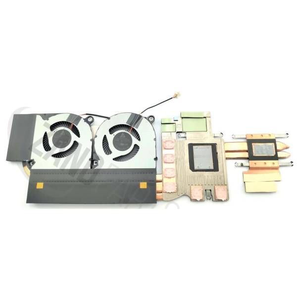 Set coolere Laptop Gaming, Acer, Nitro 5 AN517-51, pentru placa video RTX 2060, 24.Q93N2.001, AT2K1004, NS85C06-18K20, NS85C06-18K21, 5V, 0.5A