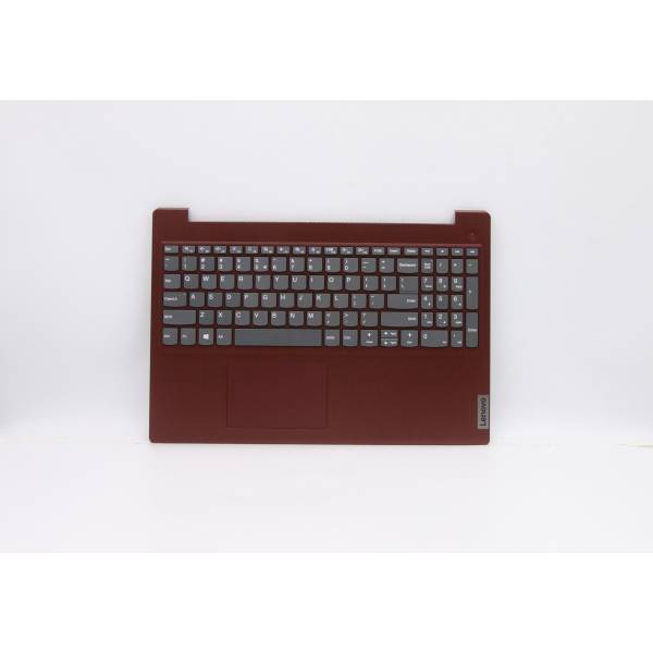 Carcasa superioara cu tastatura palmrest Laptop, Lenovo, IdeaPad 3-15ITL05 Type 81XB, 5CB0X57620, AM1JV000300, AP1JV000650, Coral Red, layout US