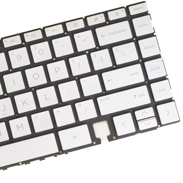 Tastatura Laptop 2-in-1, HP, Spectre X360 14-EA, TPN-Q250, iluminata, argintie, layout US