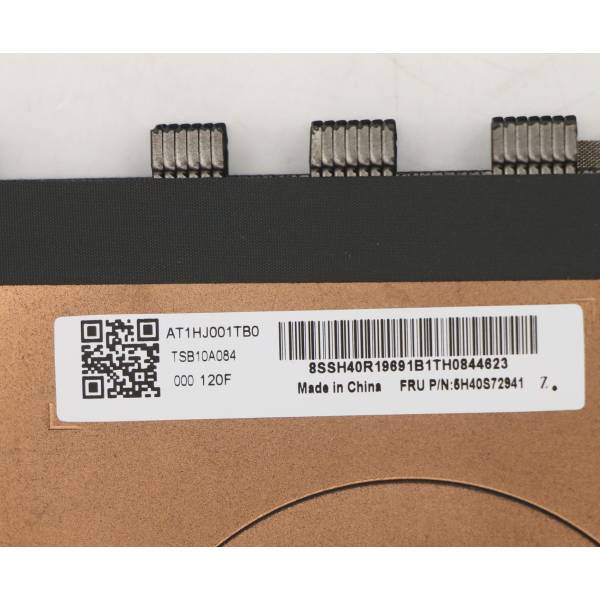 Cooler cu radiator Laptop, Lenovo, ThinkPad E14 Gen 2 Type 20T6, 20T7, 5H40S72941, AT1HJ001TB0, M-270C-1, UMA, 5V, 0.38A