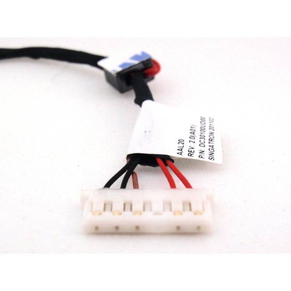 Mufa alimentare Laptop, Dell, Inspiron 15 5551, 5552, 5555, 5557, 5558, 5559, 5566, 0KD4T9, KD4T9, DC301000UD00, AAL20, 11.5cm