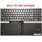 Tastatura Laptop, HP, Pavilion X360 15-ER, 15T-ER, iluminata, argintie, layout US
