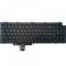 Tastatura Laptop, Dell, Precision 7680, P114F, P114F002, iluminata, neagra, layout US