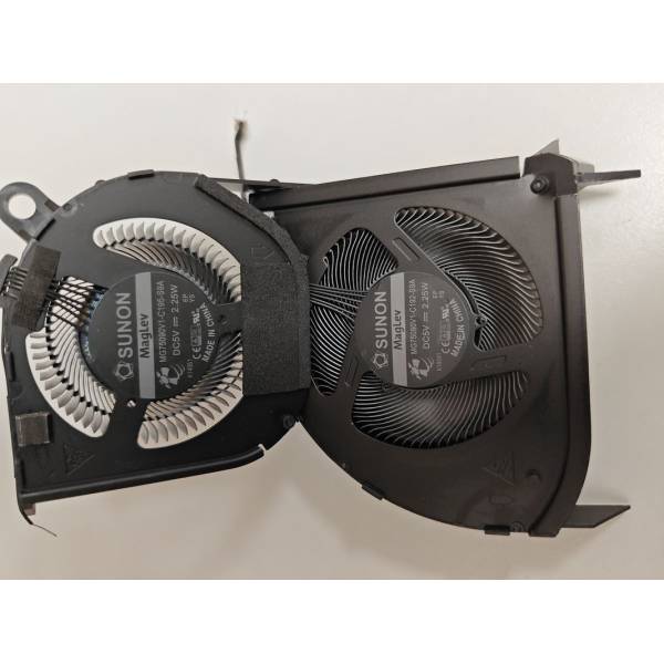 Set coolere Laptop, Lenovo, ThinkPad T15g Gen 1 Type 20UR, 20US, 5H40X89383, MG75090V1-C192-S9A, MG75090V1-C192-S9A, 5V, 2.25W