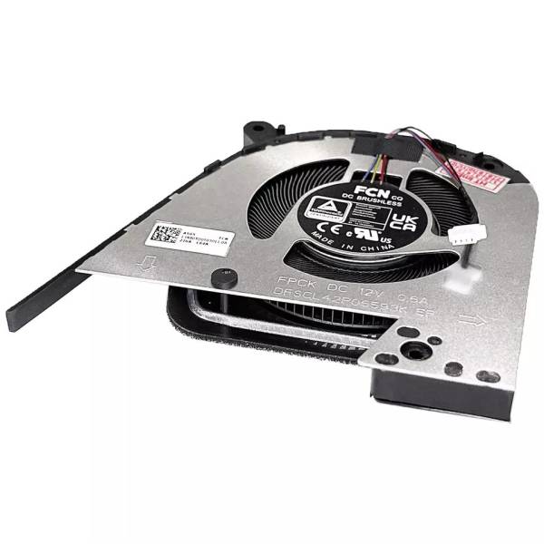 Cooler placa video Laptop, Asus, VivoBook Pro 15X OLED K6501Z, K6501ZM, 13NB0YD0T03011, DFSCL42P06593K FPCK, 12V, 0.6A, GPU