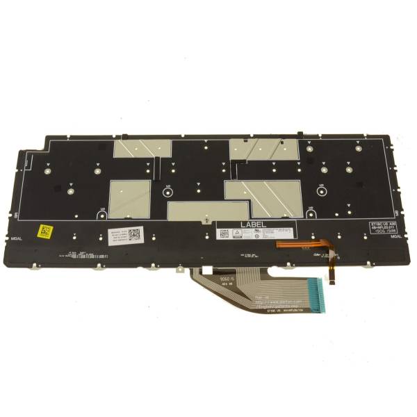 Tastatura Laptop 2-in-1, Dell, XPS 13 7390, 0XD3H3, iluminata, alba, layout US