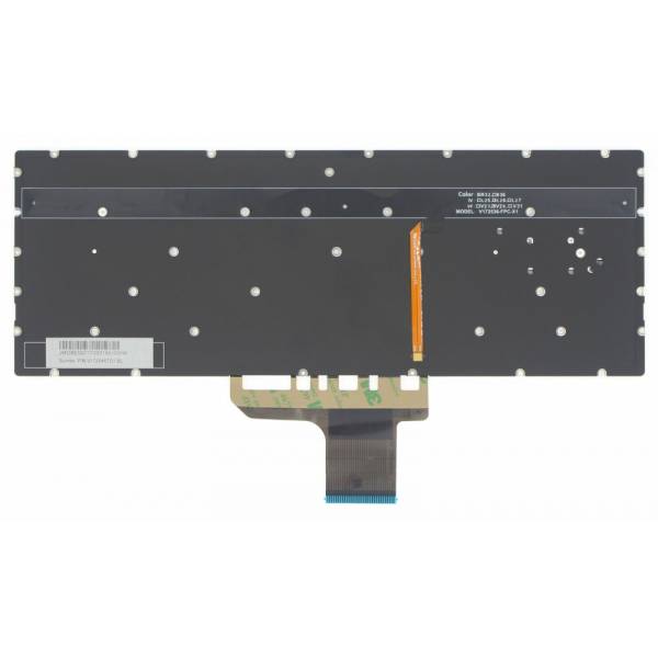 Tastatura compatibila Laptop, HP, Pavilion 13-AN, TPN-Q214, iluminata, gri inchis, layout US