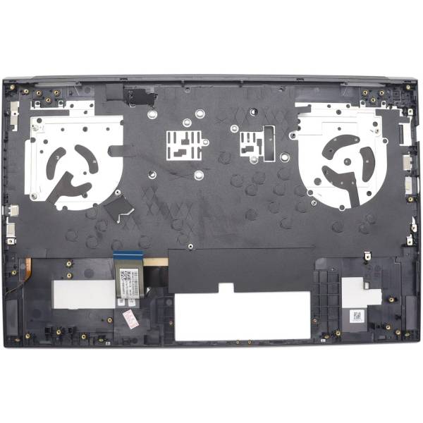 Carcasa superioara cu tastatura palmrest Laptop, HP, Omen 15-EK, 15-EN, 15Z-EN, TPN-Q238, TPN-Q236, M00666-001, KEQ46G3ETA, iluminata, monochrome, layout US