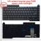 Tastatura Laptop Gaming, Asus, ROG Strix Scar 15 G533Z, G533ZM, G533ZS, G533ZW, G533ZX, iluminata, conector RGB 20 pini, gri, layout US