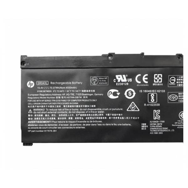Baterie Laptop, HP, Zbook 15V G5, SR04XL, 15.4V, 4550mAh, 70.07Wh