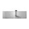 Tastatura Laptop, Toshiba, Satellite S50-A, S50D-A, S50T-A, S50DT-A, S55-A, S55D-A, S55T-A, S55DT-A, alba, layout US