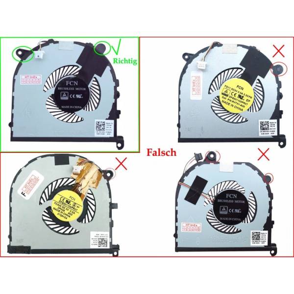 Cooler procesor Laptop, Dell, 15 5520, 0VJ2HC, VJ2HC, DFS501105PR0T-FJ6P, DC28000I0F0, 5V, 0.50A, CPU