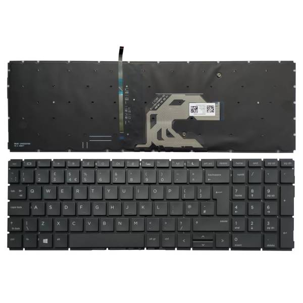 Tastatura Laptop, HP, ProBook 450 G7, 455 G7, iluminata, layout UK