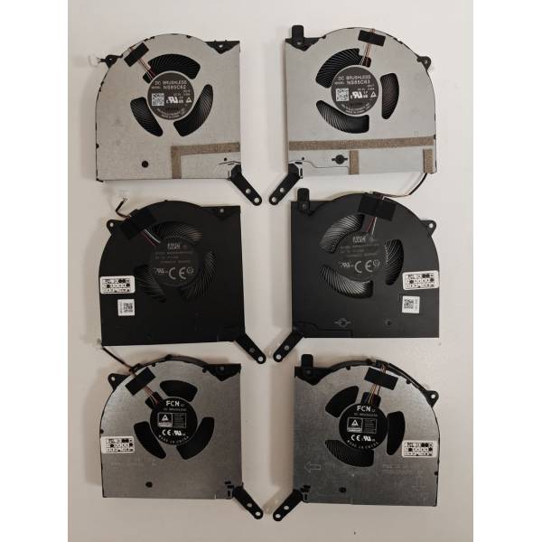 Set coolere Laptop, Lenovo, Legion 5 Pro-16ACH6 Type 82JS, 5H40S20357, NS85C63-20J17, NS85C62-20J15, 5V, 0.50A