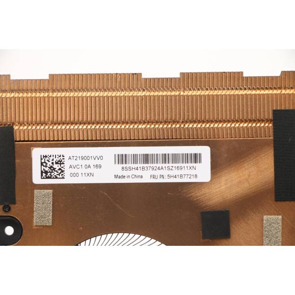 Cooler cu radiator Laptop, Lenovo, Thinkpad P15v Gen 3 Type 21D8, 21D9, 5H41B77308, 5H41B77309, 5H41B77313, BAPA0908R2HY001, 12V, 0.50A