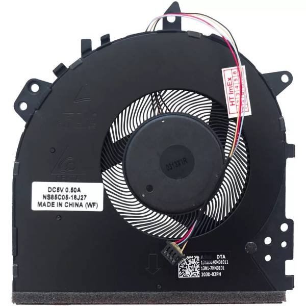 Cooler Laptop, Asus, VivoBook 17 M710D, M710DA, 13NB0L40M01011, 13NB0L40M01111, 13N1-7HM0101, 13N1-6TA0U11, NS85C05-18J27, 5V, 0.5A