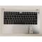 Carcasa superioara cu tastatura palmrest Laptop, Huawei, Honor MagicBook 14 Nobel-WAE9AHN, NBL-WAQ9R, NBL-WAQ9R, NBB-WAH9, NBL-WAQ9RP, NBB-WAP9R, NBB-WAE9P, NBB-WAH9P, NbB-WAH9Q, 51661NUD, iluminata, argintie, layout UK
