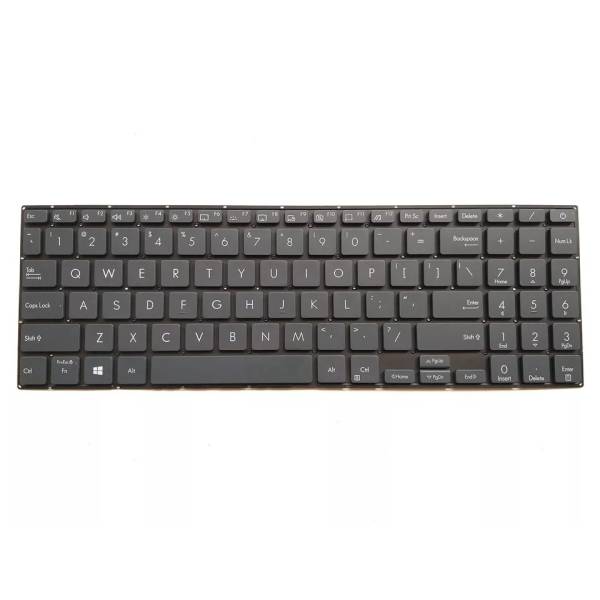 Tastatura Laptop, Asus, Q528E, Q528EH, iluminata, gri inchis, layout US