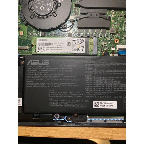 Baterie Laptop, Asus, VivoBook Pro 14 X3400P, X3400PA, X3400PH, 0B200-04000100, 3ICP6/70/81, C31N2019, 11.61V, 5260mAh, 63Wh