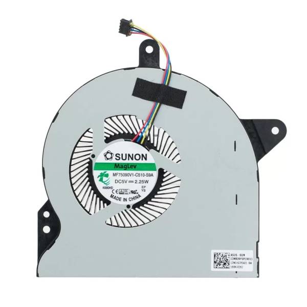 Cooler placa video Laptop, Asus, ROG G752VL, G752VM, G752VT, 13NB09Y0P19011, 13N0-SIP0401, MF75090V1-C510-S9A, 5V, 2.25W, GPU