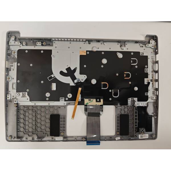 Carcasa superioara cu tastatura palmrest Laptop, Acer, Swift S40-51, 6B.HUSN8.001, HQ20900695000, iluminata, argintie, layout US