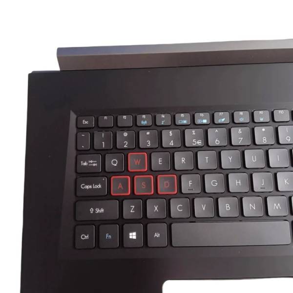 Carcasa superioara cu tastatura palmrest Laptop Gaming, Acer, Predator Helios 300 PH317-51, PH317-52, 6B.Q3DN2.001, AP222000700, pentru placa video GTX 1060, iluminata, layout US