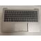 Carcasa superioara cu tastatura palmrest Laptop, HP, 14-HR, N35869-001, argintie, layout US