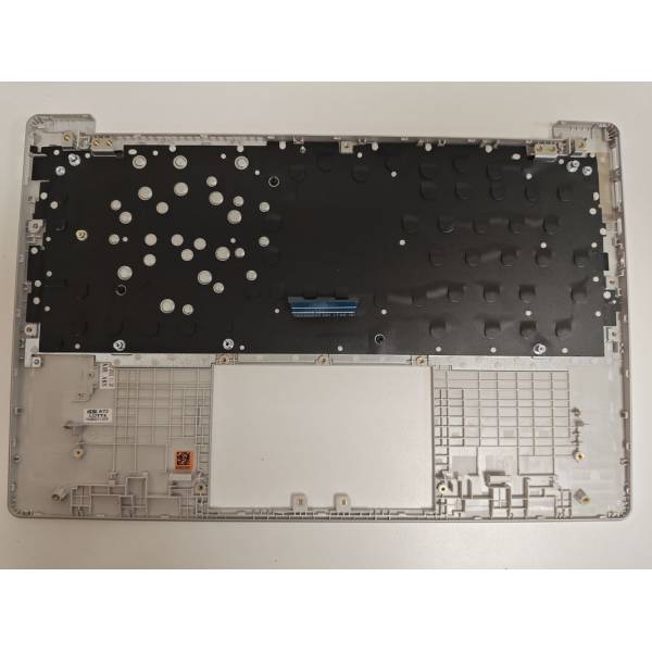 Carcasa superioara cu tastatura palmrest Laptop, HP, 14-HR, N35869-001, argintie, layout US