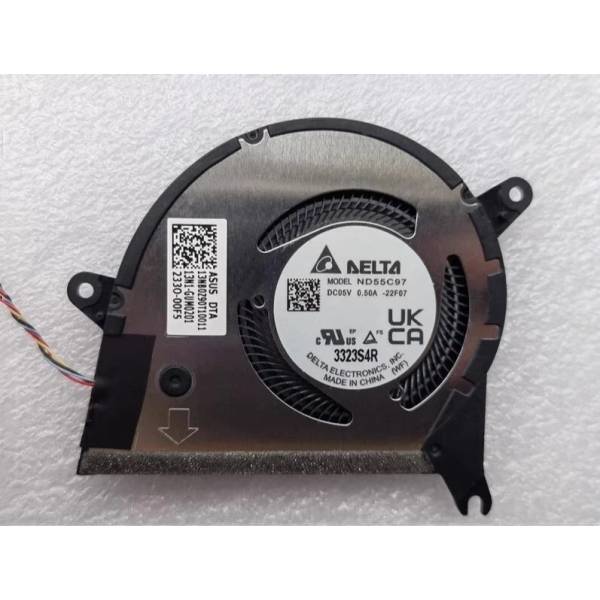 Set coolere Laptop, Asus, ZenBook S 13 UX5304M, UX5304MA, UX5304V, UX5304VA, 13NB0Z90T09011, 13NB0Z90T10011, NDC55C97-22F06, NDC55C97-22F07, 13N1-GUM0101, 13N1-GUM0201, 5V, 0.5A