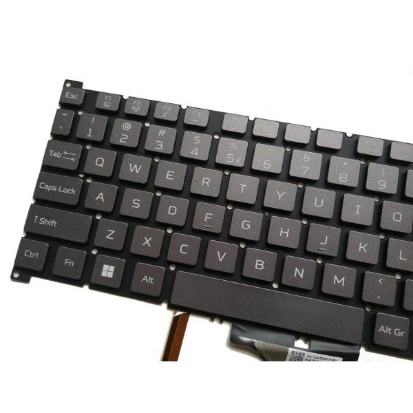 Tastatura Laptop Gaming, Acer, Predator Triton 300 SE PT314-51s, N20C8, 6B.QBJN2.001, iluminata, RGB, neagra, layout US