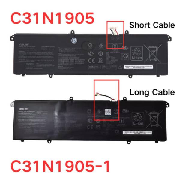 Baterie Laptop, Asus, VivoBook 15 X1505V, X1505VA, X1505VAU, X1505Z, X1505ZA,  0B200-03750300, C31N1905, 3ICP5/70/81, 11,55V, 4210mAh, 50Wh