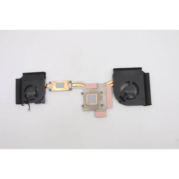 Set coolere cu radiator Laptop, Lenovo, ThinkPad P53 Type 20QN, 20QQ, 02DM015, AT1DB001SS0, N19E, MG75090V1-C181-S9A, MG75090V1-C191-S9A, 5V, 0.5A