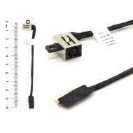 Mufa alimentare Laptop, Dell, Vostro 15 3500, P90F, P90F005, 4VP7C, 04VP7C, DC301015T00, FDI55 DC IN CABLE, 10cm