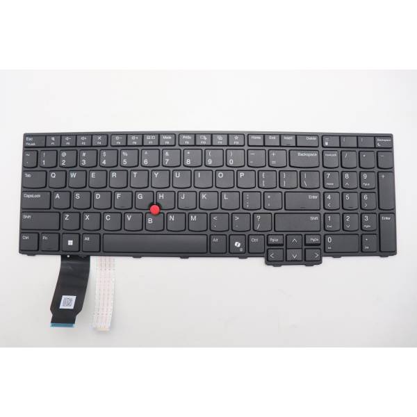 Tastatura Laptop, Lenovo, ThinkPad T16 Gen 3 Type 21MN, 21MQ, 5N21M39752, 5N21M40047, 5N21M39457, neagra, layout US