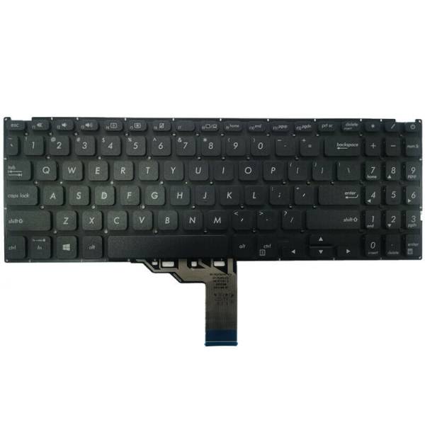 Tastatura Laptop, Asus, VivoBook 15 R564D, R564DA, R564DK, R564F, R564FA, R564FJ, R564J, R564JA, R564U, R564UA, neagra, layout US