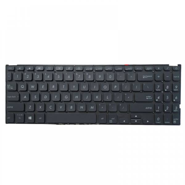 Tastatura Laptop, Asus, VivoBook 15 R564D, R564DA, R564DK, R564F, R564FA, R564FJ, R564J, R564JA, R564U, R564UA, iluminata, neagra, layout US