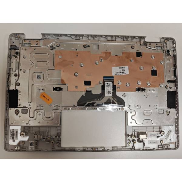 Carcasa superioara cu tastatura palmrest Laptop, HP, ChromeBook X360 14A-CA, M76085-001, M76085-B31, EA0GI012010, alba, layout US