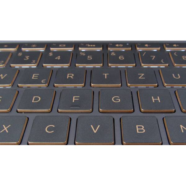 Tastatura Laptop 2-in-1, HP, Spectre Pro X360 G1, iluminata, maronie, layout US