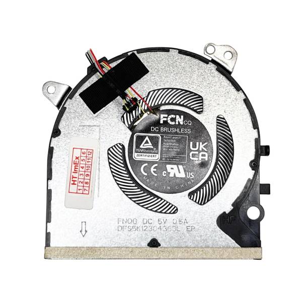 Cooler procesor Laptop, Asus, ZenBook 14X UX5401E, UX5401EA, UX5401Z, UX5401ZA, UX5401ZAS, 13NB0UR0M09021, 13N1-DMM0612, DFS5K12304363L-FNOG, 5V, 0.5A, CPU