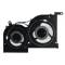 Cooler placa video Laptop, MSI, GS66, Stealth 10SE, 10SD, 10SF, 10SFS, 10SGS, MS-16V1, 16V1-G-CW, 16V1-G-CCW, BS5005HS-U4Q, BS5005HS-U3J, 5V, 1A, GPU