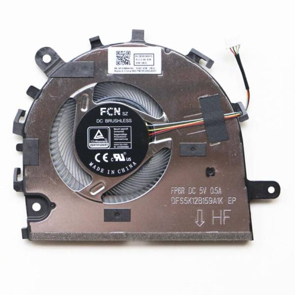 Cooler Laptop, Lenovo, IdeaPad 5F10S14006, 5F10S14007, 5H41D36015, 5F11D42658, BAPC0805R5HY001, DC28000HDV0, DFS5K12B159A1K-FP6R, DC28000HDF0, 5V, 0.5A