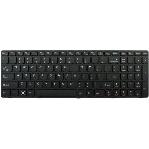 Tastatura Laptop, Lenovo, B580 Type 4377, 4720, rama neagra, layout US
