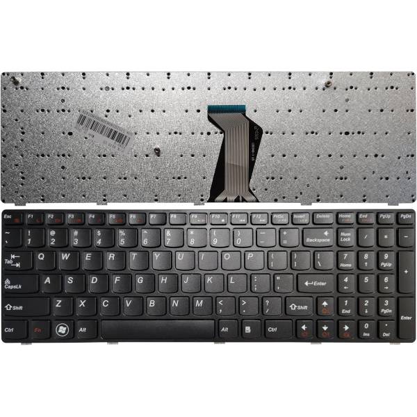 Tastatura Laptop, Lenovo, B580 Type 4377, 4720, rama neagra, layout US