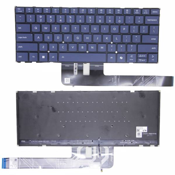 Tastatura Laptop, Lenovo, Yoga Pro 7 14IRH8 Type 82Y7, iluminata, albastra, layout us