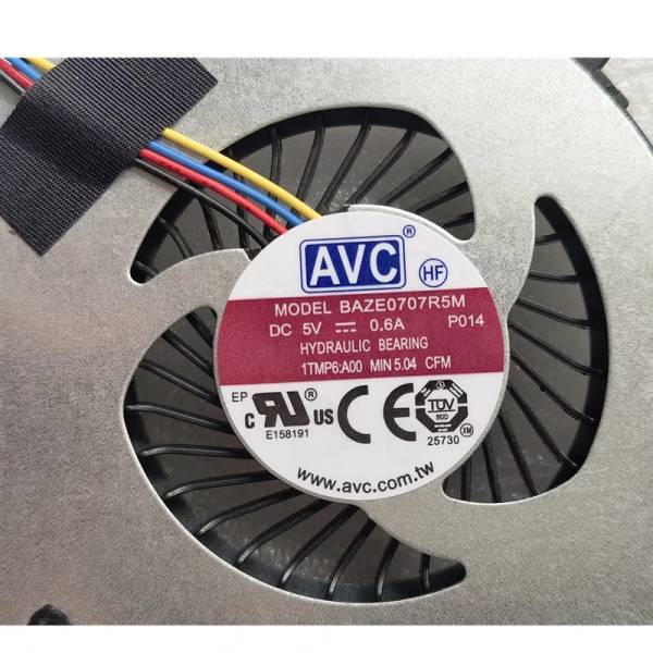 Cooler Desktop All In One (AIO), Dell, Inspiron 27 7700, 7790, 01TMP6, 1TMP6, BAZE0707R5M-P014, CB0058, PVB070B05H-P01-AE, BSC0705HA-00, 5V, 0.6A