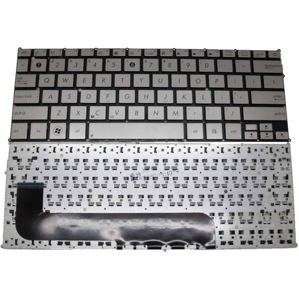 Tastatura Laptop, Asus, ZenBook UX21E, argintie, layout US