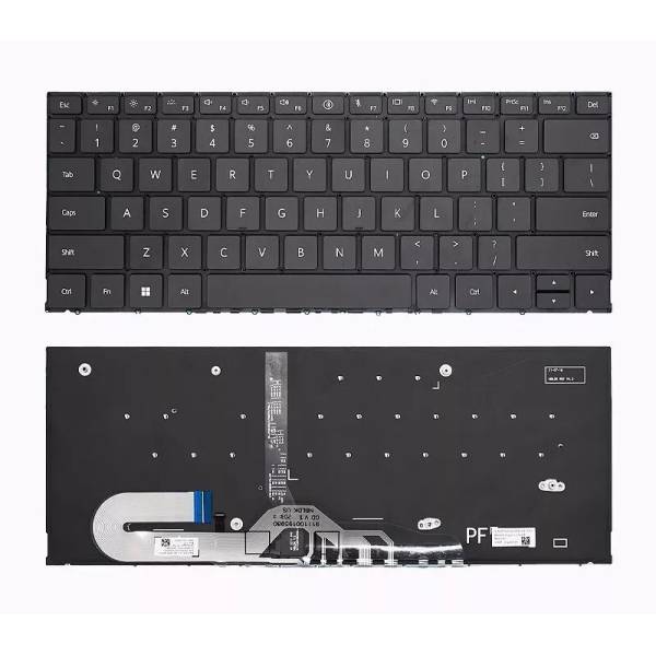 Tastatura Laptop, Huawei, MateBook X Pro 2022 MRG-W56, MRG-W76, MRGF-16, MRGF-X, iluminata, layout US