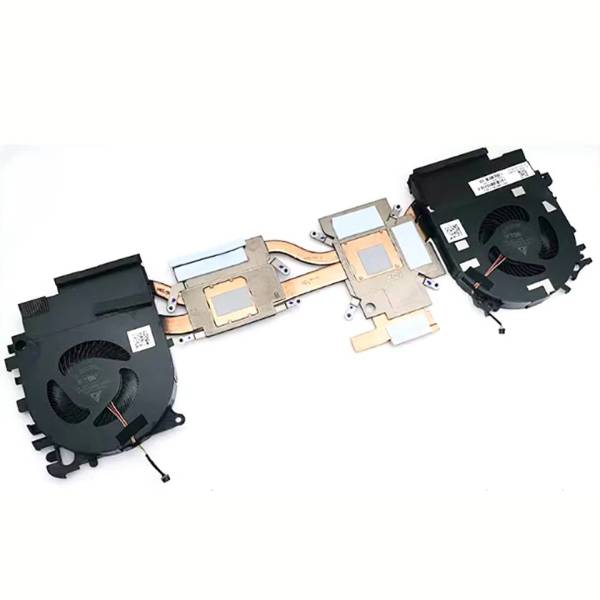 Set coolere cu radiator Laptop, HP, Zbook Fury 15 G8, HSN-C13C-5, M82623-001, AT2YG00BSC0, MG75090V1-1C110-S9A, MG75090V1-1C130-S9A, 5V, 2.25W