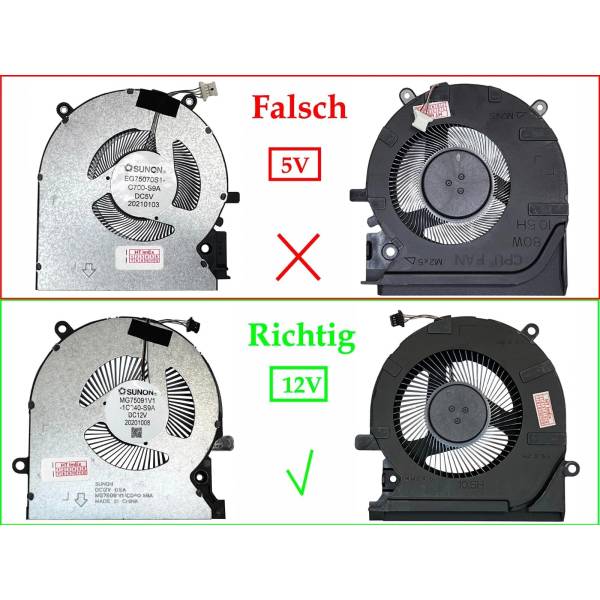 Cooler procesor Laptop, HP, Omen 15-EK, 15-EN, TPN-Q236, TPN-Q238, M04216-001, ND8CC02-19J22, DTADQ5DC88F001, MG75091V1-1C040-S9A, 12V, 0.5A, CPU