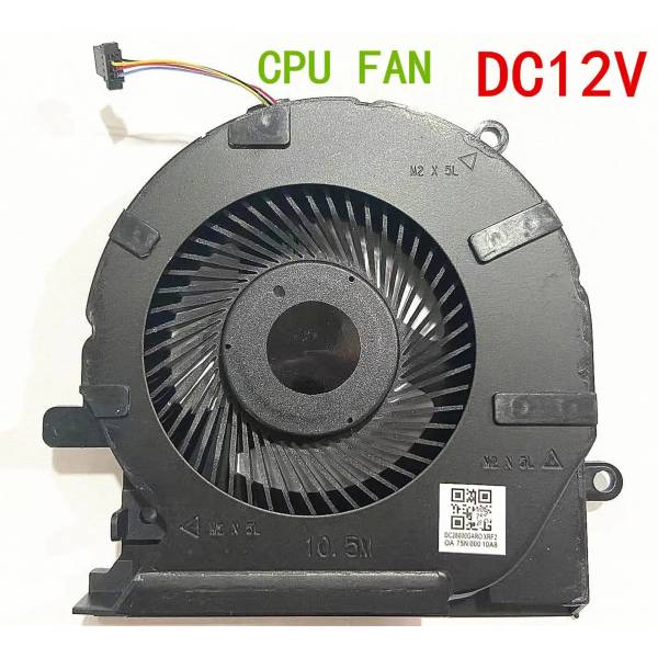Cooler procesor Laptop, HP, Omen 15-EK, 15-EN, TPN-Q236, TPN-Q238, M04216-001, ND8CC02-19J22, DTADQ5DC88F001, MG75091V1-1C040-S9A, 12V, 0.5A, CPU